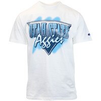 Champion Utah State Aggies Retro Spray Paint Unisex T-Shirt
